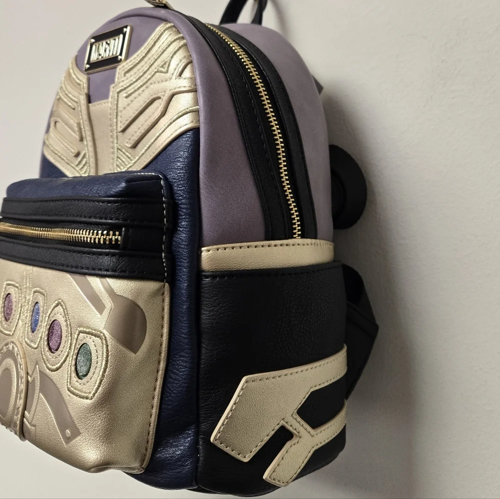 Loungefly Marvel Thanos Gauntlet Backpack - Picture 5 of 10